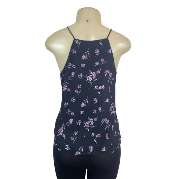 Wayf Womens Black Dainty Lace-Up Top With Floral Pattern Sz S - New - Picture 3 of 8